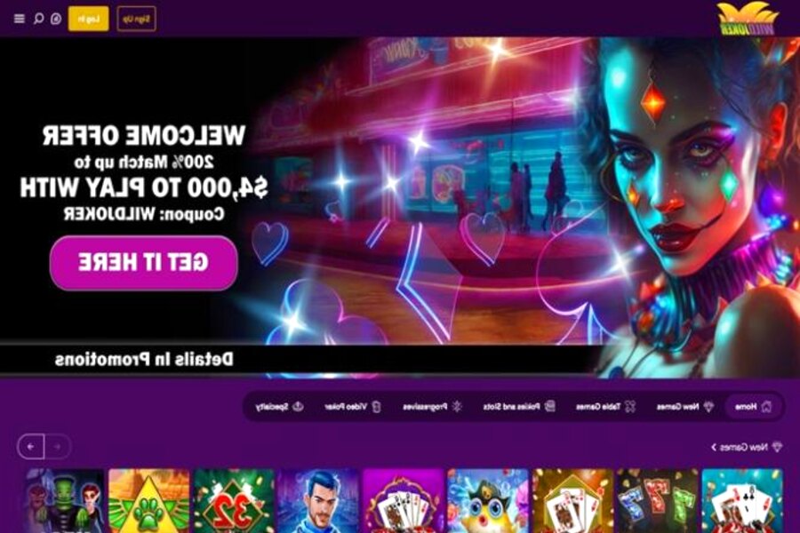 Wild Joker Casino Login: Sign In to Your Account