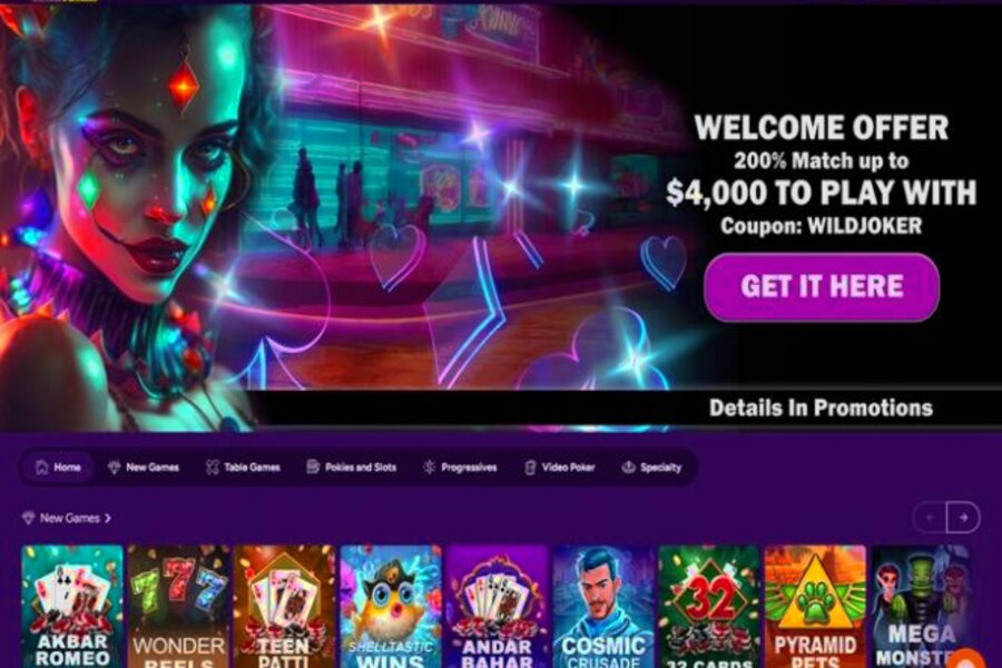 Wild Joker Casino Sign Up: Create Your Player Account
